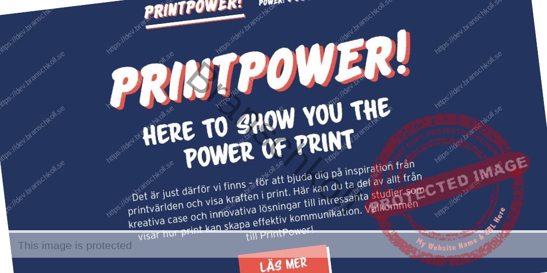 Kampanjen Printpower har fått en sajt.