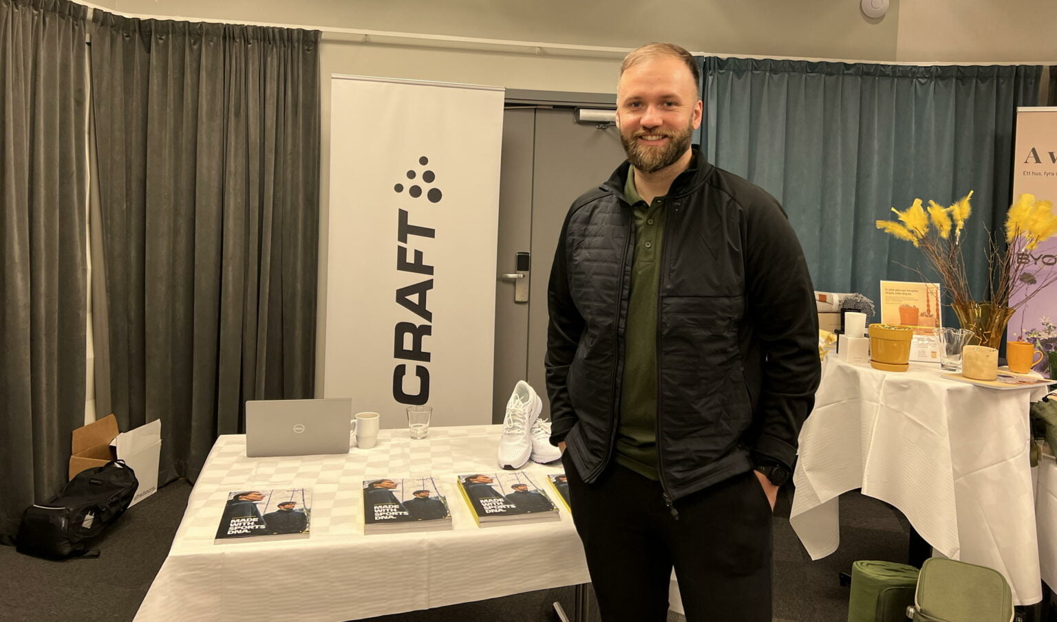 Anton Andersson jobbar sedan några månader tillbaks på Craft med försäljning till profilmarkanden.